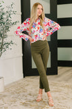 Distinguished Guest Floral Button Down