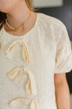 Simply Stunning Eyelet Knit Top