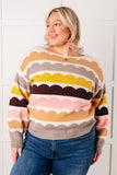 Wave After Wave Striped Sweater