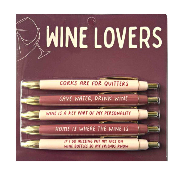 Wine Lovers Pen Set