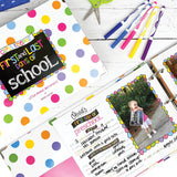 NEW! Mom Must-Have School Keepsake Kit | Class Keeper® + Photo Prop Deck + School Stickers