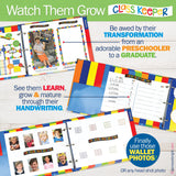 NEW! Mom Must-Have School Keepsake Kit | Class Keeper® + Photo Prop Deck + School Stickers