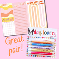 Dog Lovers Notepad Set